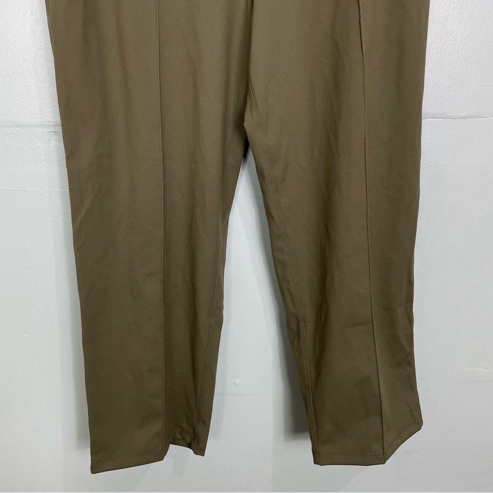 Kit and Ace On Repeat Pants Slim Fit Dark Olive Size 22 RETAIL $135 - Picture 3 of 12